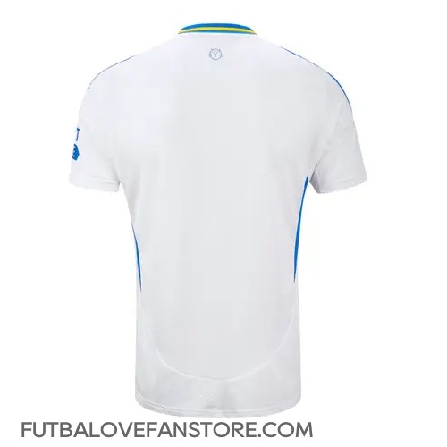 Leeds United Domáci futbalový dres 2024-25 Krátky Rukáv Leeds United Domáci futbalový dres 2024-25 Krátky Rukáv